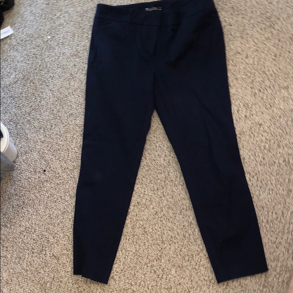 new york and company navy dress pant